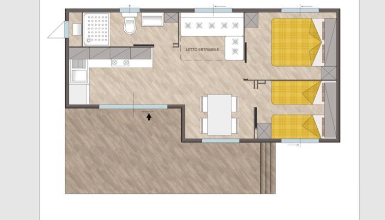 Casa Mobile Gustocamp A Cavallino Treporti Ngoại thất bức ảnh